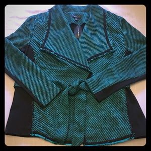 NWT Tweed Belted Lane Bryant Blazer 14/16